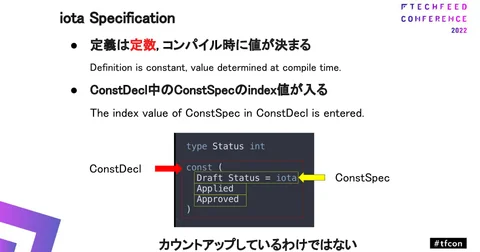 5分で完全理解するGoのiota - Speaker Deck